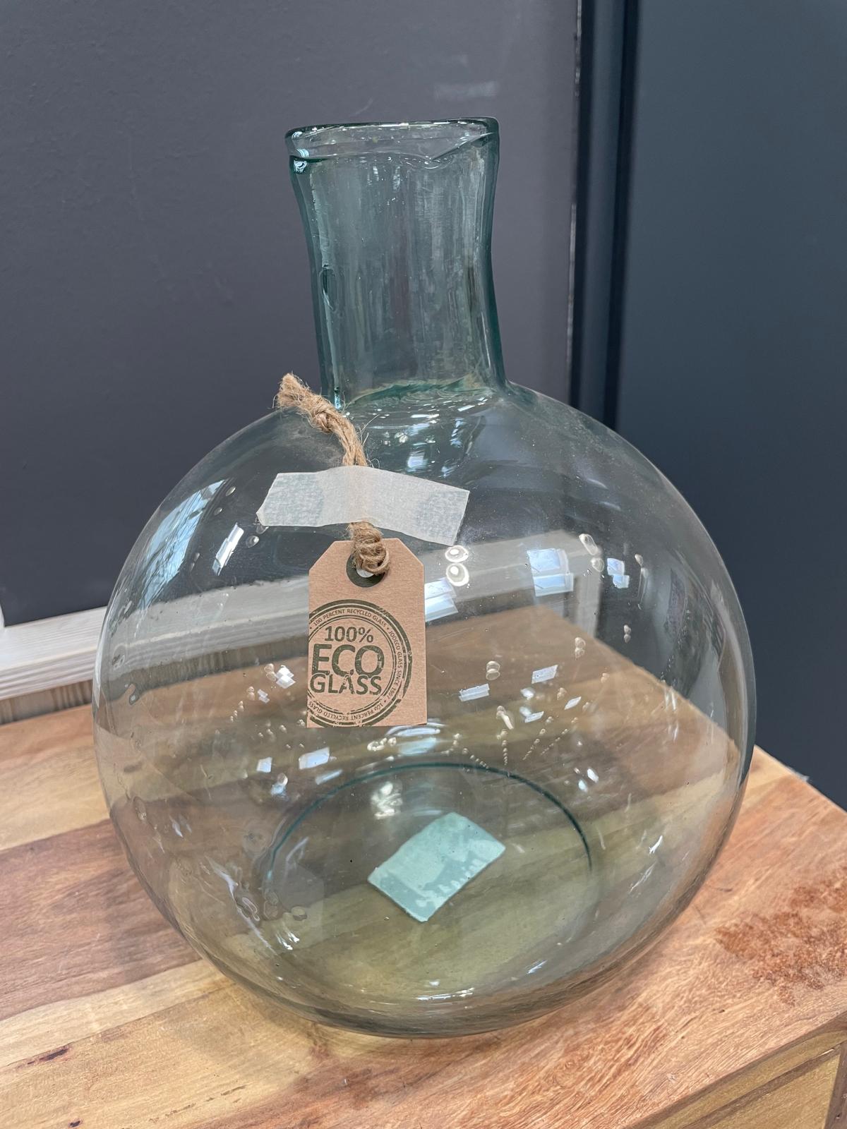 Öko Glas Vase – Nachhaltige Eleganz für Innen- und Außenbereiche