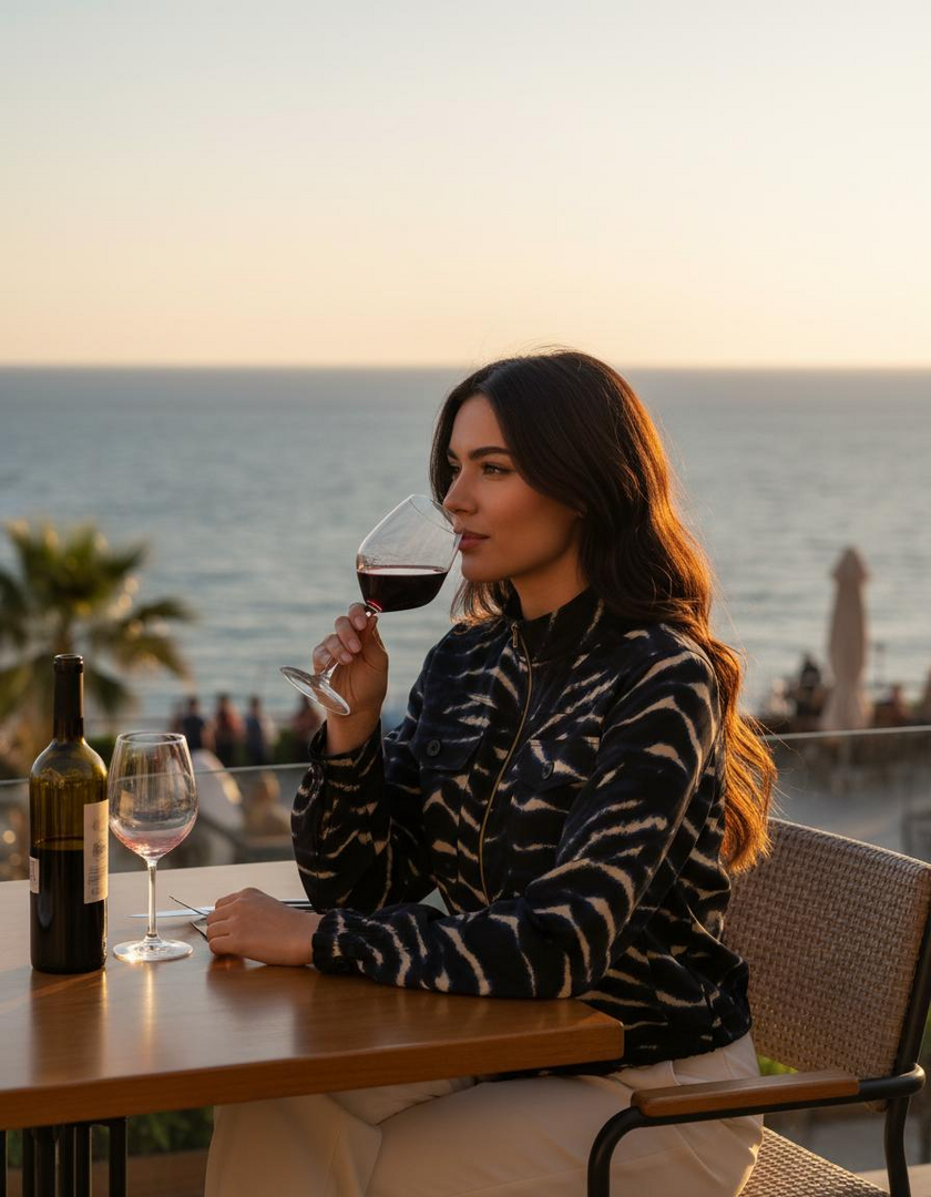 NED Ruan-B LS Estate Blue Jacke Reissverschluss - weitere Ansicht