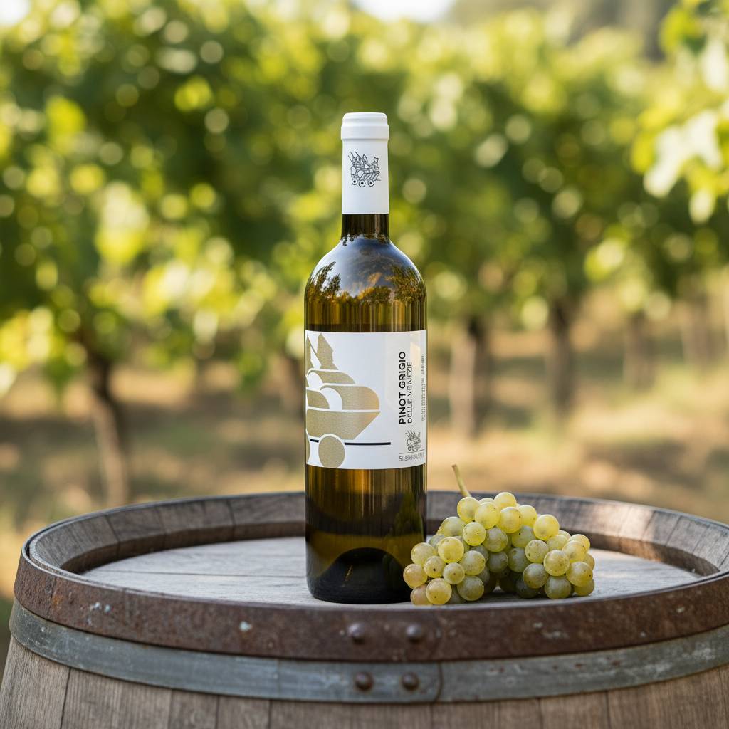 Pinot Grigio Delle Venezie DOC 2024 Sessantacampi 0,75 l – weitere Ansicht Panta Loni